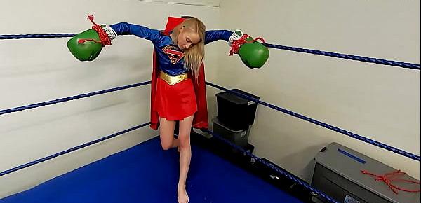  Superheroine Boxing  Ryona